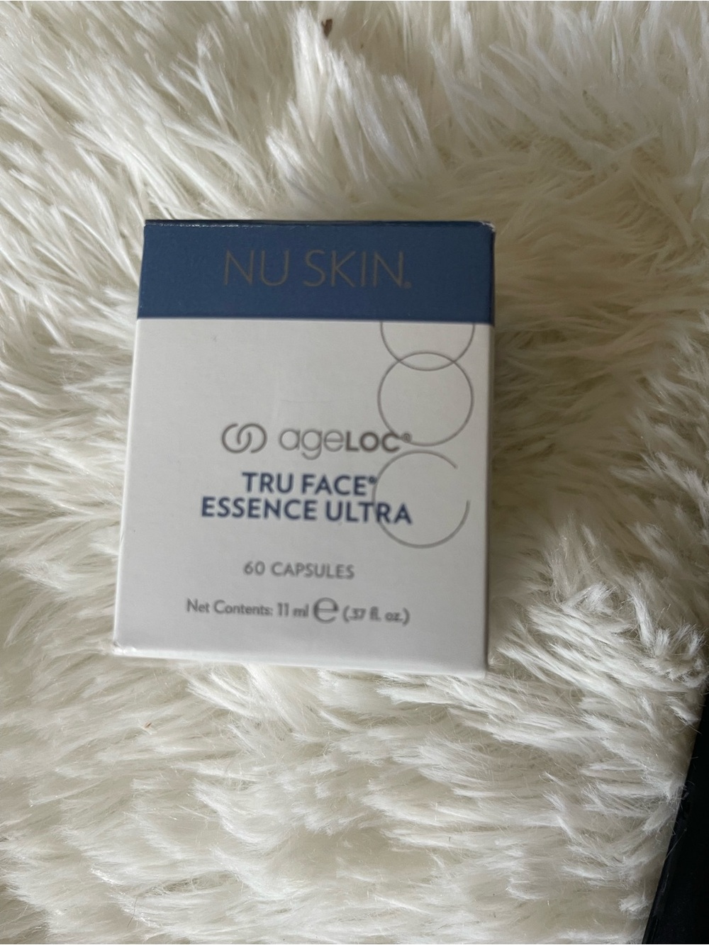NU SKIN ageLOC Tru Face Essence Ultra Treatment 60 Capsules box is sealed